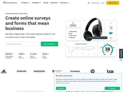 SurveyMonkey（问卷调查平台）