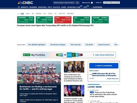 CNBC（消费者新闻与商业频道）