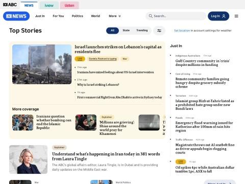 ABC News – 澳大利亚最受信赖的公共广播新闻平台