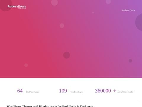 AccessPress Themes：提供优质 WordPress 主题与插件的美国解决方案