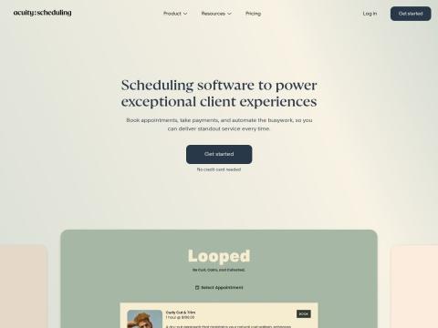 Acuity Scheduling 在线预约管理平台