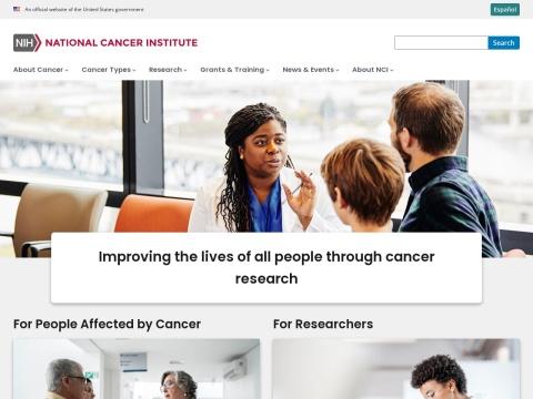 美国国家癌症研究所官网 - 权威癌症信息与研究平台