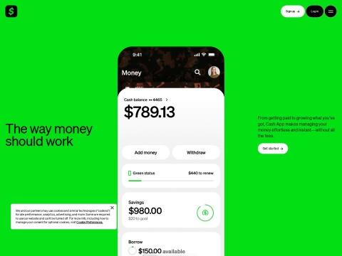 Cash App：美国领先的移动支付与投资理财平台