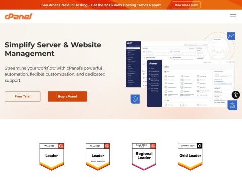 cPanel（网站管理控制面板）