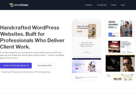 CyberChimps：美国专业的WordPress响应式主题与网页构建解决方案