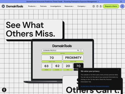 DomainTools：美国领先的DNS威胁情报与域名安全平台