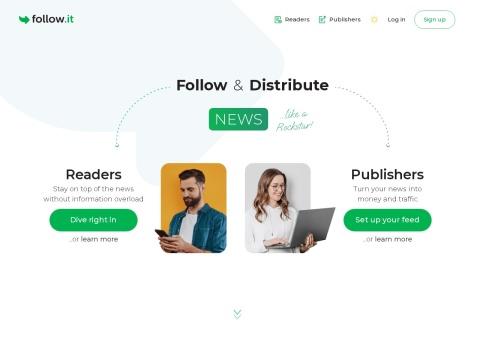 follow.it | 英国终极新闻聚合平台 - 智能订阅管理与内容分发解决方案