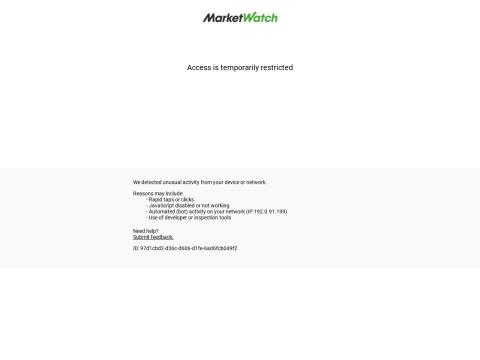 MarketWatch：美国权威金融新闻平台，实时覆盖股票、经济与个人理财资讯