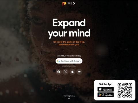 Mix：美国个性化内容发现平台，智能拓展你的网络视野