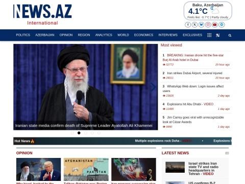 News.Az（阿塞拜疆英文新闻门户）