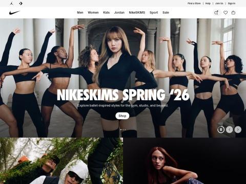 Nike美国官网 - 全球运动装备创新与个性化定制平台