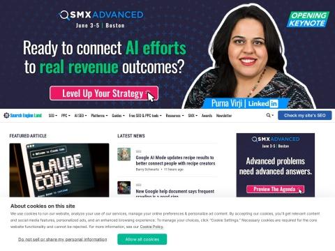 Search Engine Land：美国权威搜索营销资讯与SEO/PPC实战指南