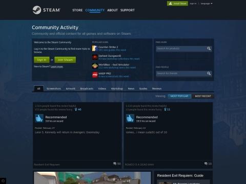 Steam社区 - 美国Valve公司旗下全球游戏玩家互动平台