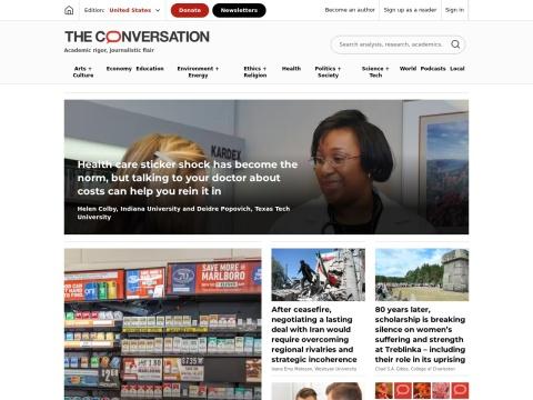 The Conversation：全球学者深度解析时事与科研的权威平台