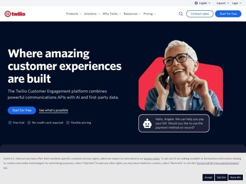 Twilio：AI驱动的通讯API平台，构建卓越客户体验