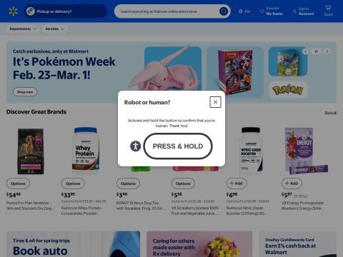 Walmart.com：美国一站式在线购物平台 - 省钱生活，天天低价