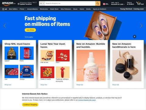 Amazon Canada（Amazon.ca）
