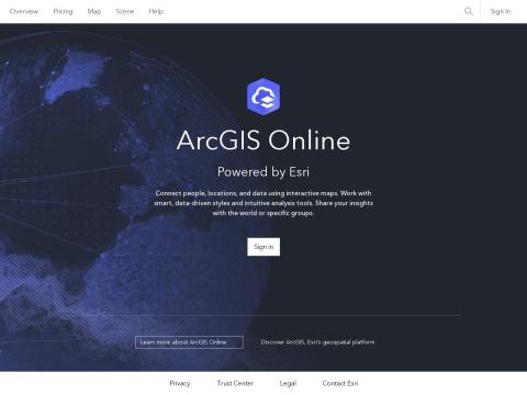 ArcGIS 地理空间平台（Esri ArcGIS）