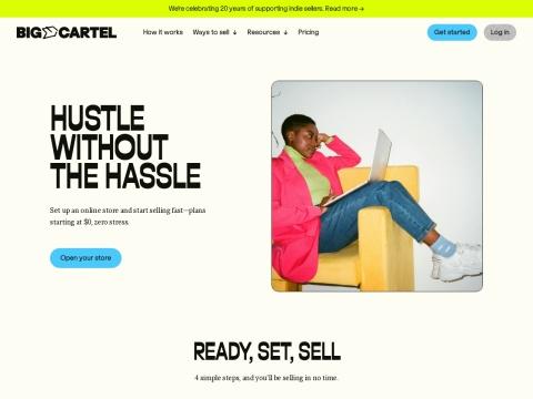 Big Cartel 创作者电商平台