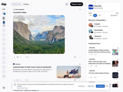 Digg Reboot（Digg 重启计划）