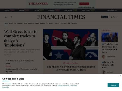 《金融时报》（Financial Times，简称 FT）