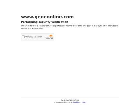 GeneOnline（GeneOnline News）