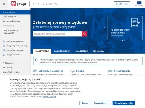 波兰政府官网gov.pl：一站式电子政务服务平台，便捷办理各类官方事务