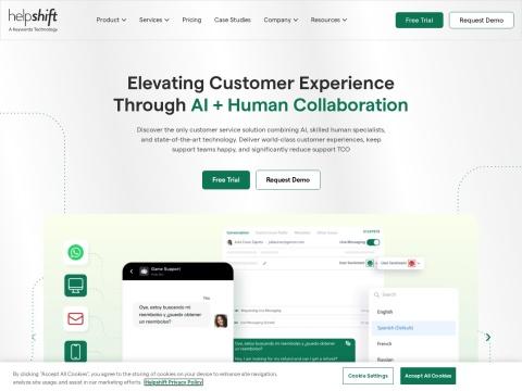 Helpshift（移动端客户支持与客服自动化平台）