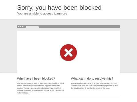 ICANN（互联网名称与数字地址分配机构）