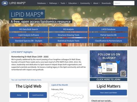 LIPID MAPS（脂质图谱）