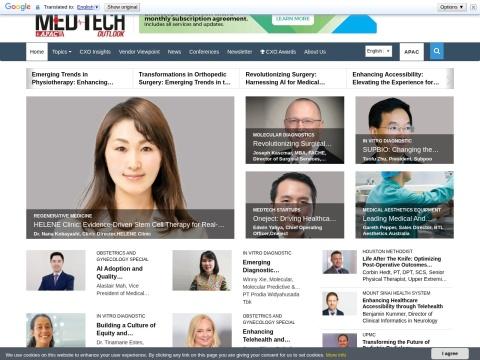 Medical Tech Outlook – APAC