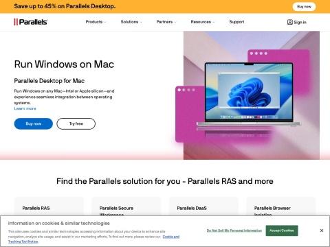 Parallels（虚拟化与跨平台解决方案）