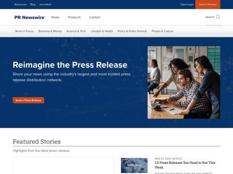 PR Newswire 美通社