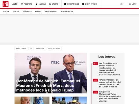 RFI（Radio France Internationale，法国国际广播电台）